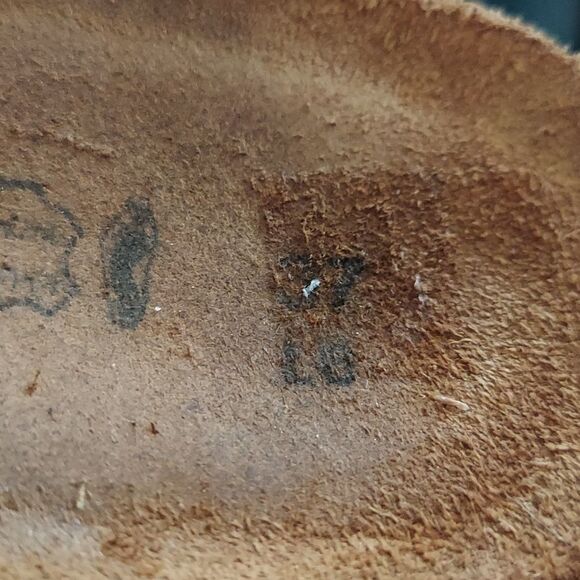 Naot Heeled Studded Leather Straps Sandals Sz 37 - Picture 10 of 11